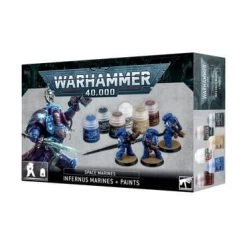 Warhammer 40000 – Infernus Marines + Paints