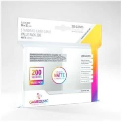 Sleeves Transparents Matte 66 X 91MM 200P Matte