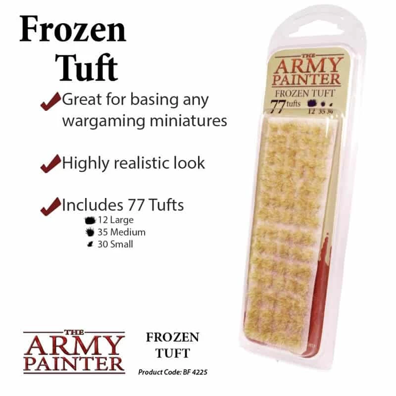 Army Painter – Herbes Synthétiques Frozen Tuft 4 Army Painter – Herbes Synthétiques Frozen Tuft – Image 2