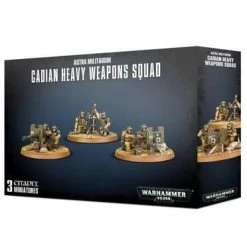 Astra Militarium – Cadian Heavy Weapons Squad