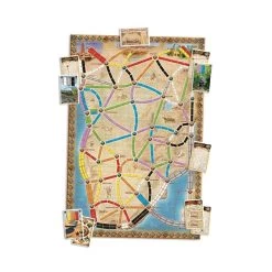 Les Aventuriers Du Rail – Africa -Jeux De Société Aventuriers du Rail Map Collection Africa3 1