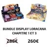 Disney Lorcana – Bundle Display Chapitre 1 ET 3 -Jeux De Société Bundle Display Lorcana Chapitre 1 et 3