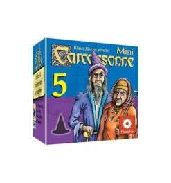 Carcassonne – Mini 5 – Magiciens & Sorcières -Jeux De Société Carcassonne Mini 5 Magiciens et Sorcieres2 1