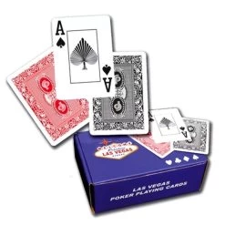 Cartes Poker 100 % Plastique éco Noir -Jeux De Société Cartes Poker Noir