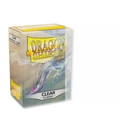 Jeux De Société -Jeux De Société Dragon Shield Standar Sleeves Clear 100P