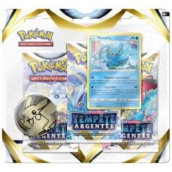 Tempête Argentée – Pack 3 Boosters Manaphy -Jeux De Société EB12 Tempete Argentee Pack 3 Boosters Manaphy