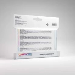Inner Sleeves Refermables 64 X 89MM 100P -Jeux De Société Inner Sleeves Refermables 64 x 89MM 100P 1