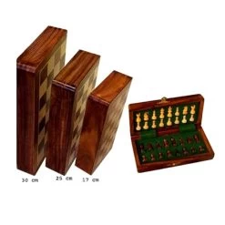 Jeu D’échecs 17 Cm Magnétique -Jeux De Société Jeu dechecs 17 Cm Magnetique 1