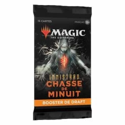 Magic The Gathering – Innistrad Chasse De Nuit Booster De Draft -Jeux De Société MTG Innistrad Midnight Hunt Booster de draft