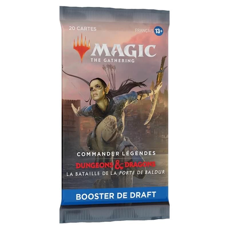 Magic The Gathering – Commander Légendes La Bataille De La Porte De Baldur – Booster De Draft 4 Magic The Gathering – Commander Légendes La Bataille De La Porte De Baldur – Booster De Draft – Image 2