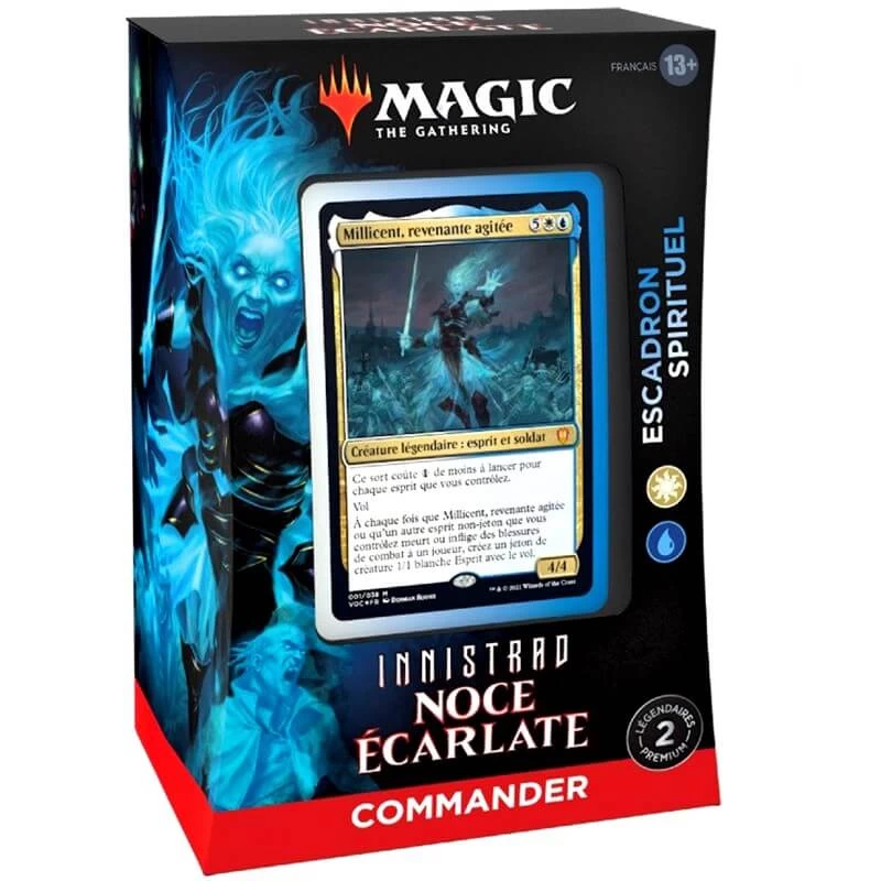 Magic The Gathering – Innistrad Noce Ecarlate Commander Deck Escadron Spirituel 4 Magic The Gathering – Innistrad Noce Ecarlate Commander Deck Escadron Spirituel – Image 2