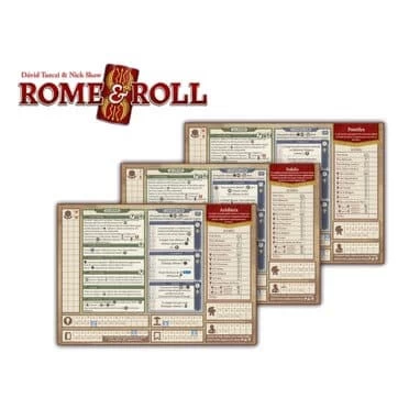 Rome & Roll – Extension Personnages 3 Rome & Roll – Extension Personnages