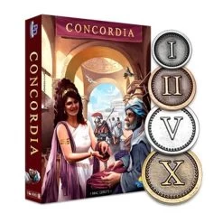 Set De Pièces Métal – Concordia -Jeux De Société Set de Pieces Metal Concordia