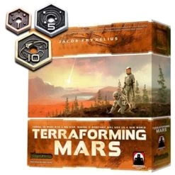 Set De Pièces Métal – Terraforming Mars -Jeux De Société Set de Pieces Metal Terraforming Mars