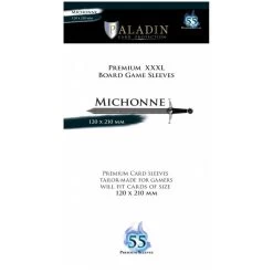 Sleeves Transparents 120 X 210MM 55P Paladin Michonne -Jeux De Société Sleeves Transparents 120 x 210MM 55P Paladin Michonne 1