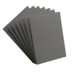 Jeux De Société -Jeux De Société Sleeves Transparents 66 x 91MM 100P Gris Matte