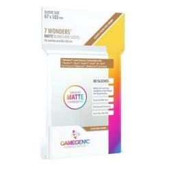 Sleeves Transparents 67 X 103MM 80P Matte