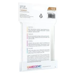 Sleeves Transparents 67 X 103MM 80P Matte -Jeux De Société Sleeves Transparents 67 x 103MM 80P Matte 1