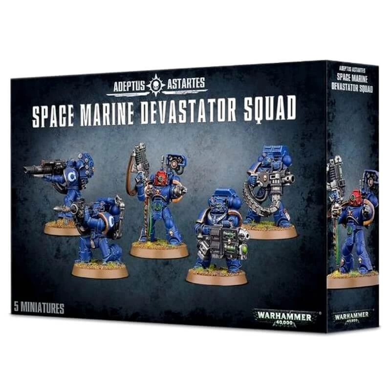 Space Marines – Devastator Squad 4 Space Marines – Devastator Squad – Image 2