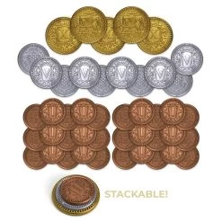 Venice – Metal Coins -Jeux De Société Venice Metal Coin 22