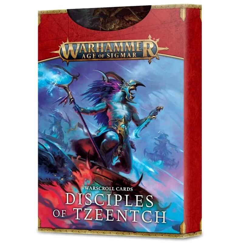 Warscroll Cards – Disciples Of Tzeentch 4 Warscroll Cards – Disciples Of Tzeentch – Image 2