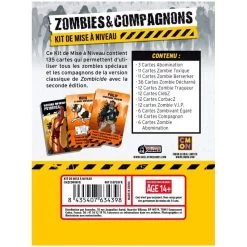 Zombicide – Zombies & Compagnons (Kit De Mise à Niveau) -Jeux De Société Zombicide Zombies Compagnons 1