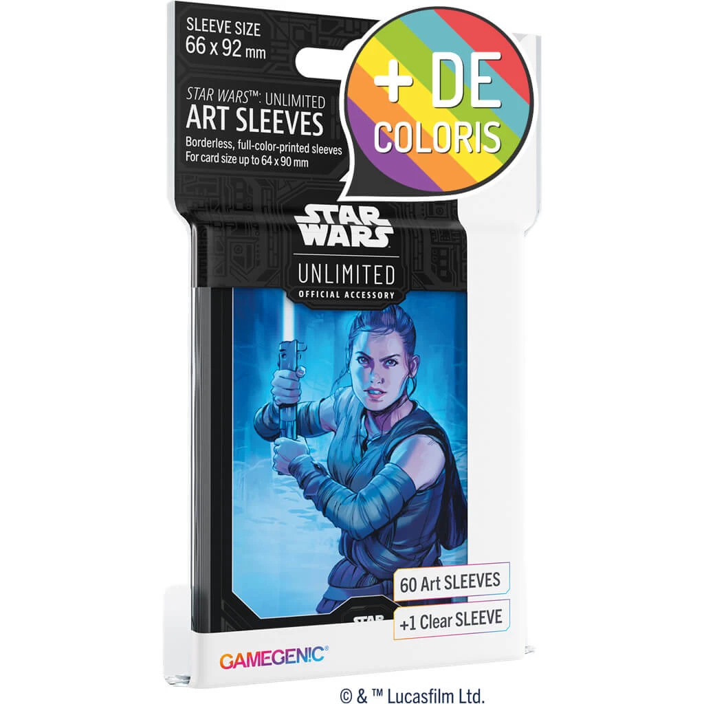 Sleeves Star Wars Unlimited – Obiwan – Rey – Darth Maul – Ashoka 3 Sleeves Star Wars Unlimited – Obiwan – Rey – Darth Maul – Ashoka