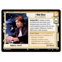 Star Wars Unlimited – Passage En Vitesse Lumière Deck De Démarrage Han Solo -Jeux De Société star wars unlimited passage en vitesse lumiere deck de demarrage han solo 1